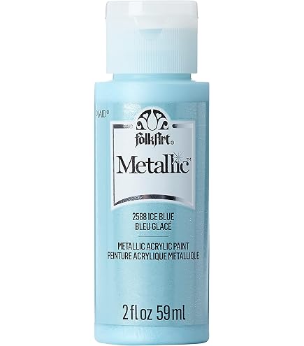 Amazon.com: FolkArt Metallic Acrylic Paint in Assorted Colors (2